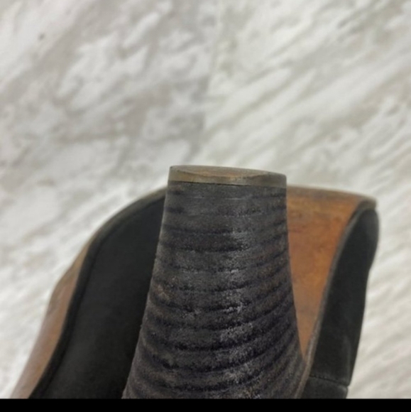 Maison Martin Margiela Booties - Size 37.5 Black, Leather, Ankle Boot - Picture 8 of 14